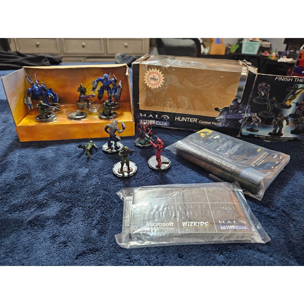 Halo ActionClix Hunter Combat Pack Target Exclusive WizKids Miniatures Figures